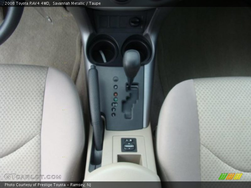 Savannah Metallic / Taupe 2008 Toyota RAV4 4WD
