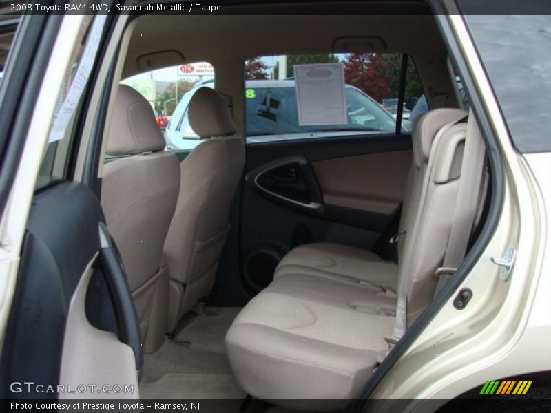 Savannah Metallic / Taupe 2008 Toyota RAV4 4WD