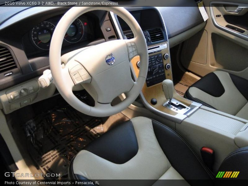 Sandstone/Espresso Interior - 2010 XC60 3.2 AWD 