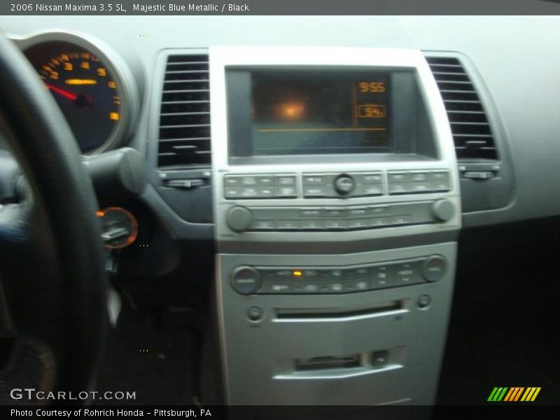 Majestic Blue Metallic / Black 2006 Nissan Maxima 3.5 SL