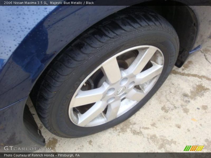 Majestic Blue Metallic / Black 2006 Nissan Maxima 3.5 SL