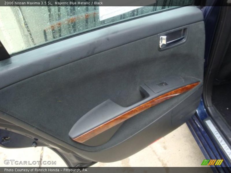 Majestic Blue Metallic / Black 2006 Nissan Maxima 3.5 SL