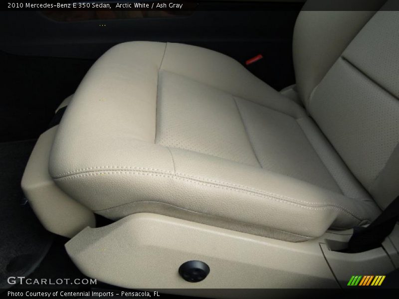 Arctic White / Ash Gray 2010 Mercedes-Benz E 350 Sedan