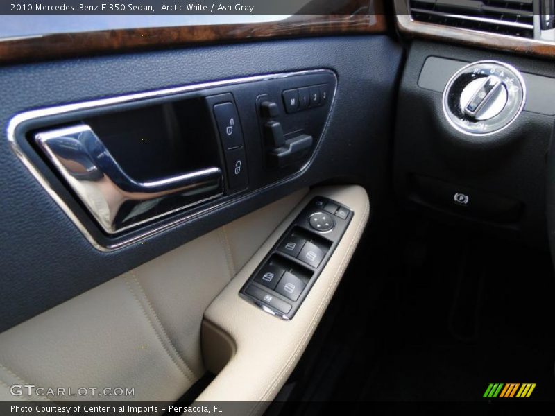 Arctic White / Ash Gray 2010 Mercedes-Benz E 350 Sedan