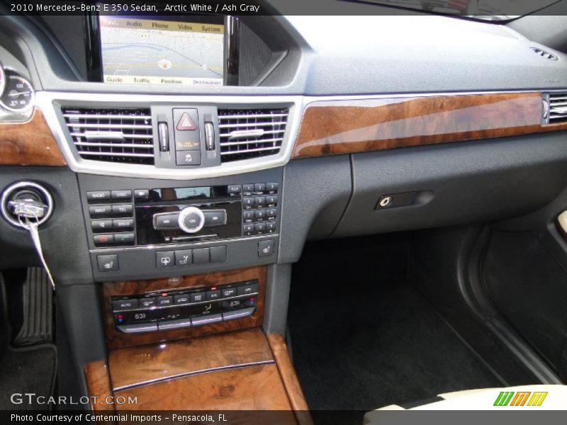 Arctic White / Ash Gray 2010 Mercedes-Benz E 350 Sedan