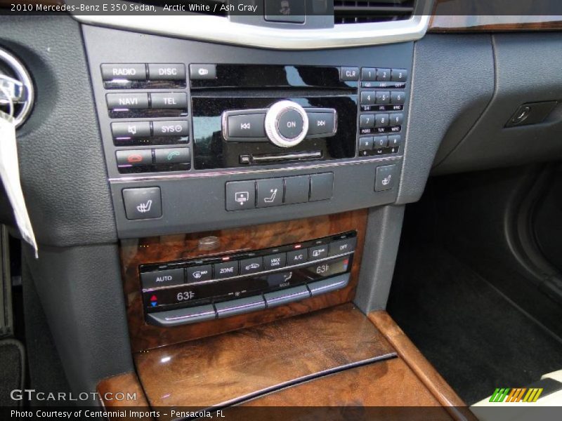 Arctic White / Ash Gray 2010 Mercedes-Benz E 350 Sedan