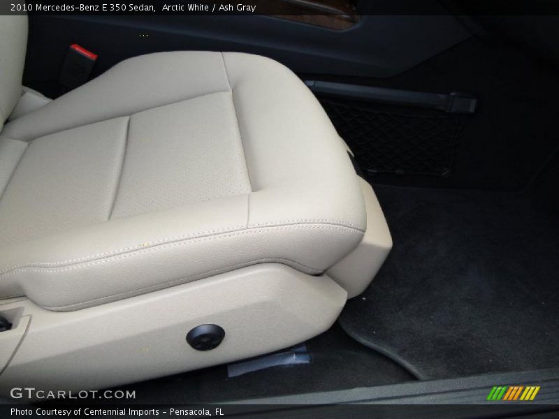Arctic White / Ash Gray 2010 Mercedes-Benz E 350 Sedan