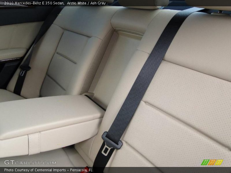 Arctic White / Ash Gray 2010 Mercedes-Benz E 350 Sedan