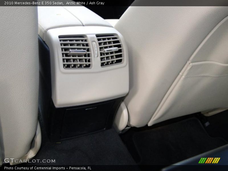 Arctic White / Ash Gray 2010 Mercedes-Benz E 350 Sedan