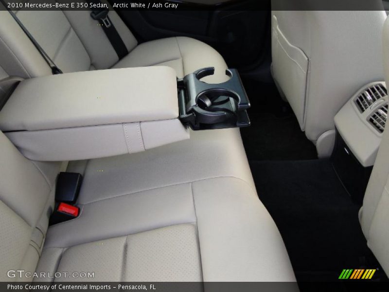 Arctic White / Ash Gray 2010 Mercedes-Benz E 350 Sedan