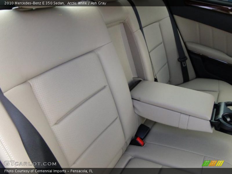 Arctic White / Ash Gray 2010 Mercedes-Benz E 350 Sedan