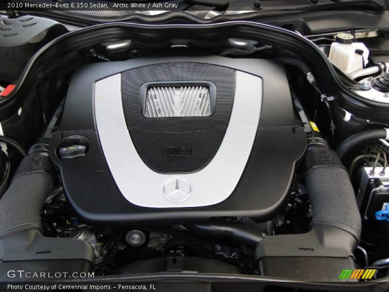 Arctic White / Ash Gray 2010 Mercedes-Benz E 350 Sedan
