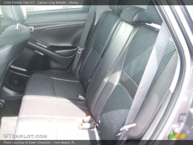 Carbon Gray Metallic / Ebony 2009 Pontiac Vibe GT