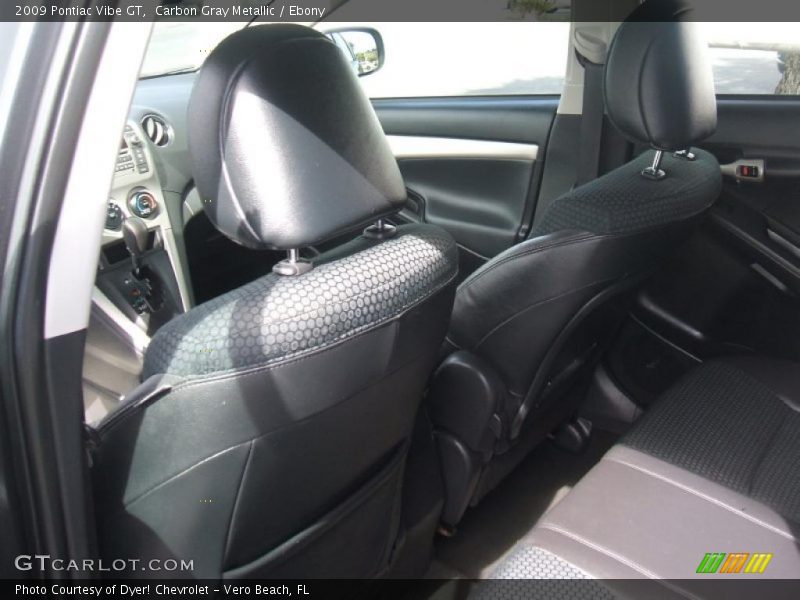 Carbon Gray Metallic / Ebony 2009 Pontiac Vibe GT