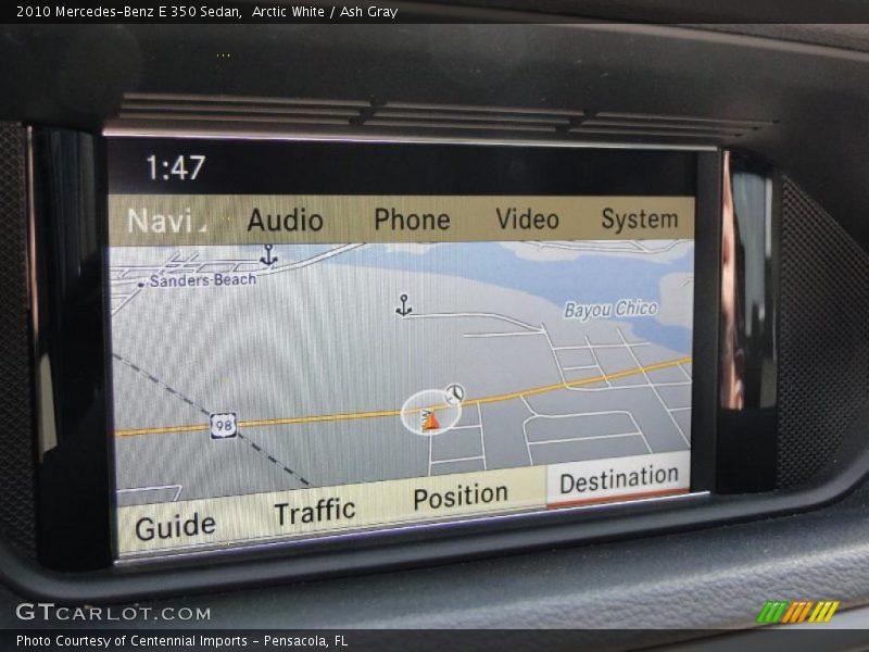 Arctic White / Ash Gray 2010 Mercedes-Benz E 350 Sedan