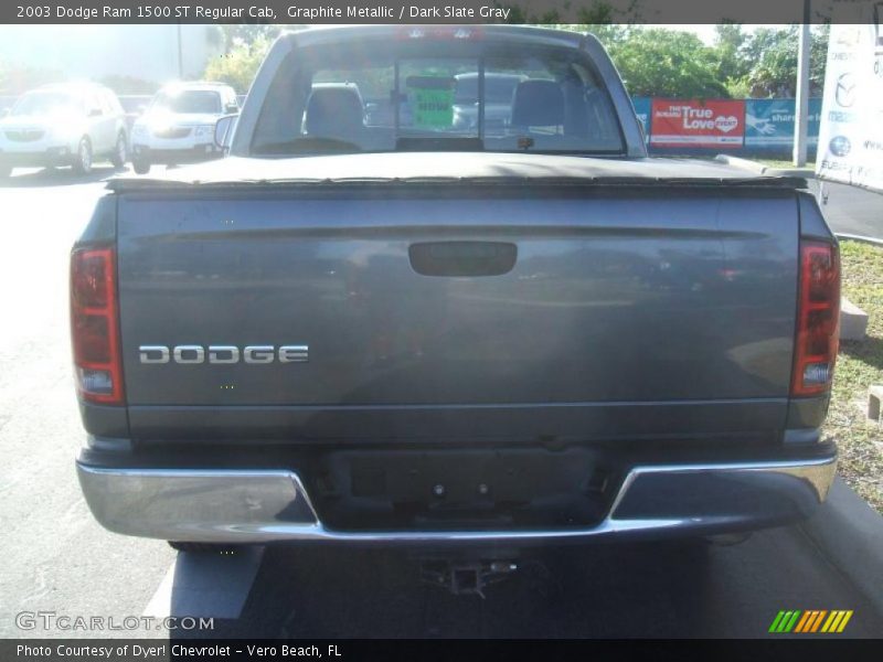 Graphite Metallic / Dark Slate Gray 2003 Dodge Ram 1500 ST Regular Cab