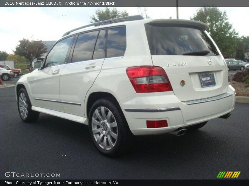 Arctic White / Almond/Black 2010 Mercedes-Benz GLK 350
