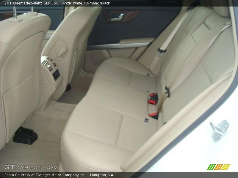 Arctic White / Almond/Black 2010 Mercedes-Benz GLK 350