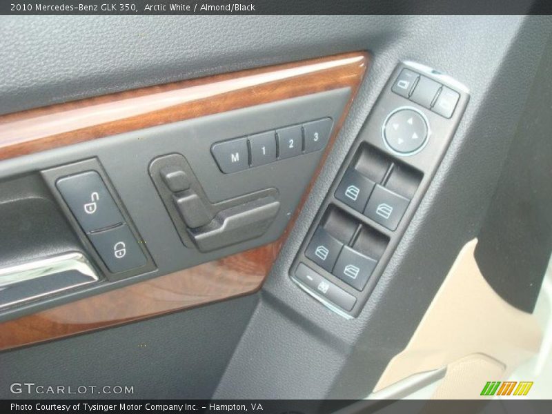 Arctic White / Almond/Black 2010 Mercedes-Benz GLK 350