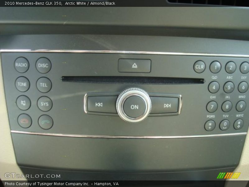 Arctic White / Almond/Black 2010 Mercedes-Benz GLK 350