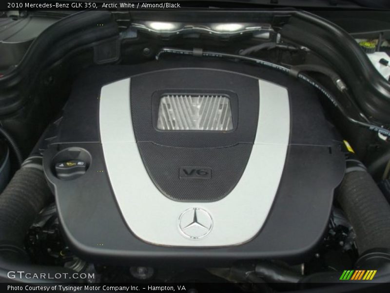 Arctic White / Almond/Black 2010 Mercedes-Benz GLK 350