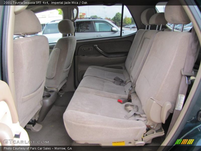  2001 Sequoia SR5 4x4 Oak Interior
