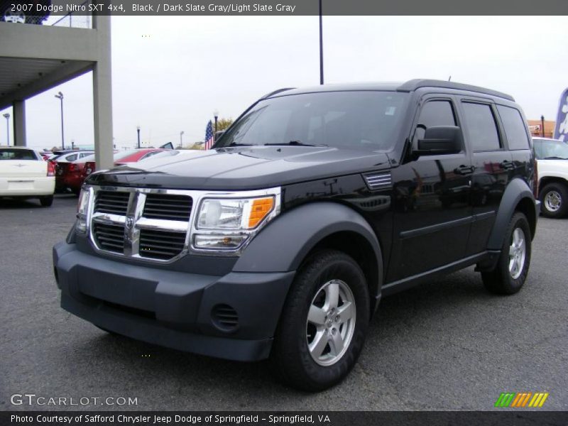 Black / Dark Slate Gray/Light Slate Gray 2007 Dodge Nitro SXT 4x4