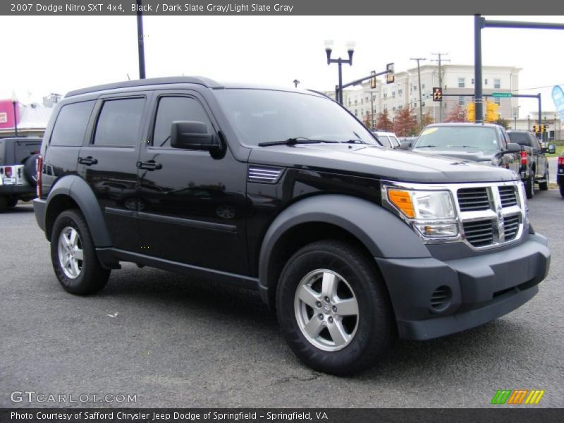 Black / Dark Slate Gray/Light Slate Gray 2007 Dodge Nitro SXT 4x4