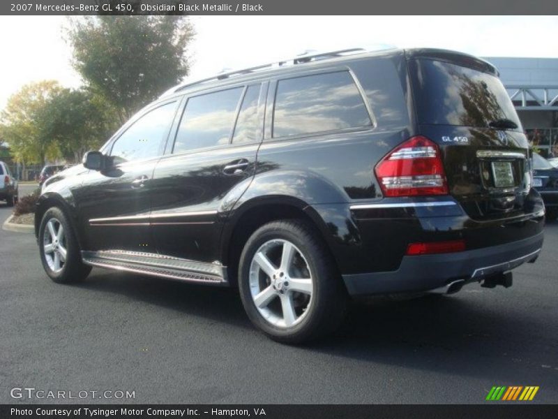 Obsidian Black Metallic / Black 2007 Mercedes-Benz GL 450
