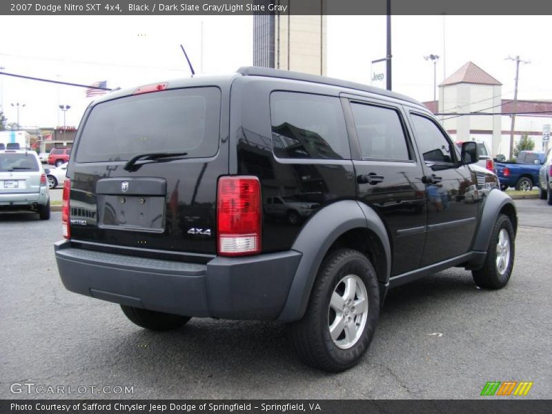 Black / Dark Slate Gray/Light Slate Gray 2007 Dodge Nitro SXT 4x4