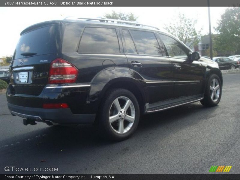 Obsidian Black Metallic / Black 2007 Mercedes-Benz GL 450