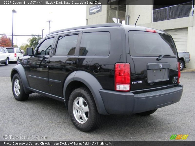 Black / Dark Slate Gray/Light Slate Gray 2007 Dodge Nitro SXT 4x4
