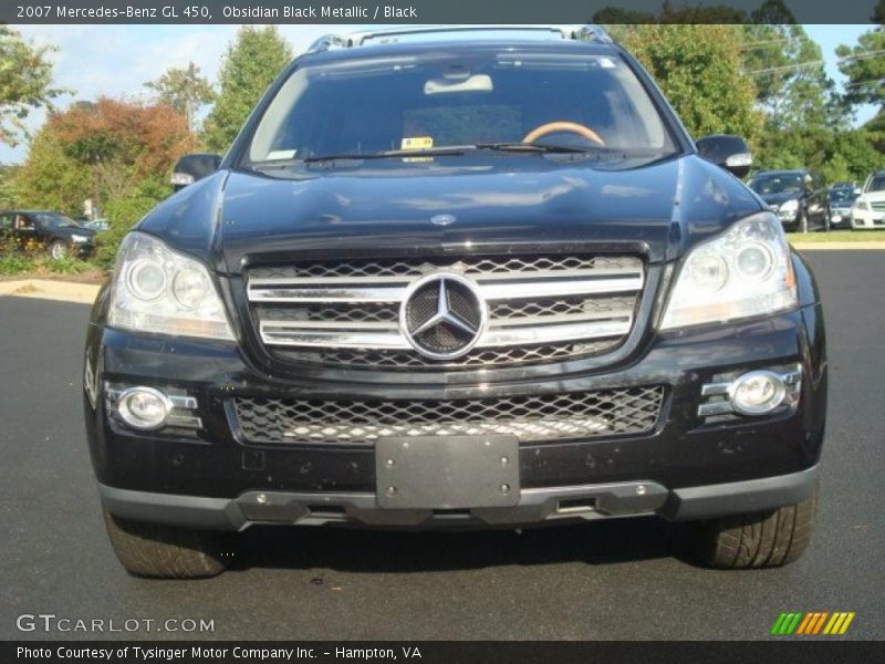 Obsidian Black Metallic / Black 2007 Mercedes-Benz GL 450
