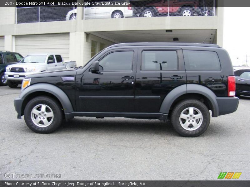 Black / Dark Slate Gray/Light Slate Gray 2007 Dodge Nitro SXT 4x4