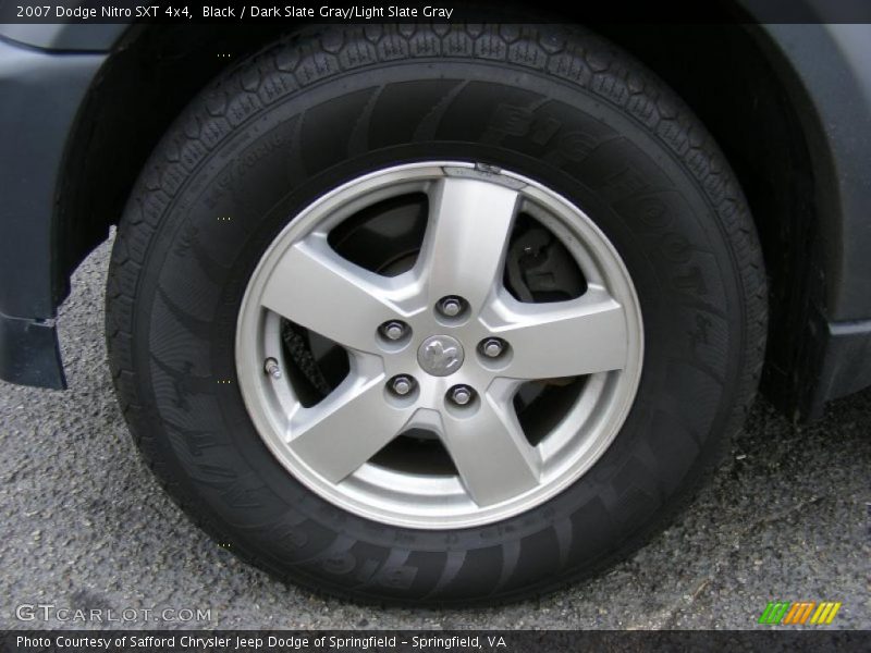 Black / Dark Slate Gray/Light Slate Gray 2007 Dodge Nitro SXT 4x4