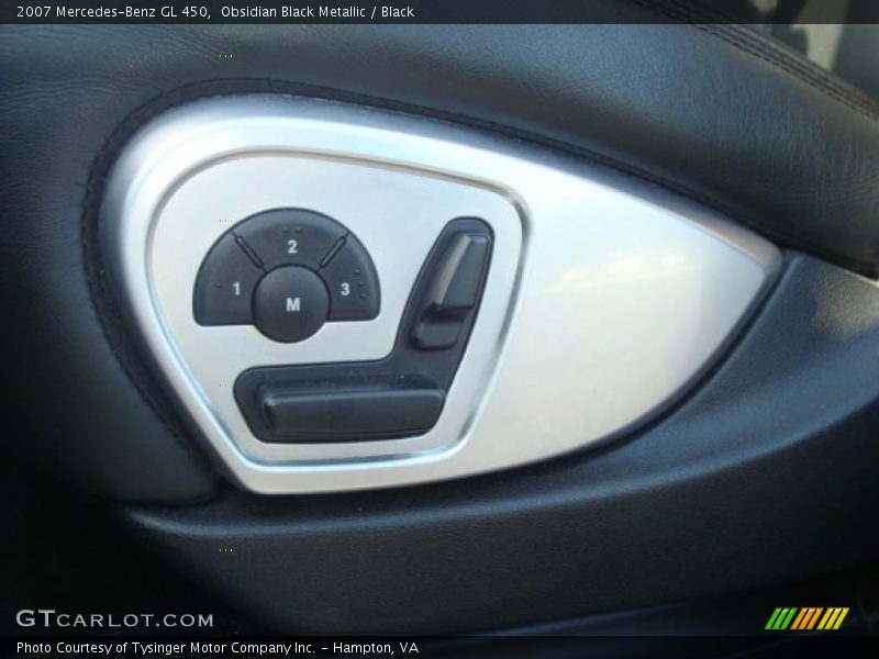 Obsidian Black Metallic / Black 2007 Mercedes-Benz GL 450