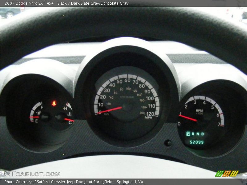 Black / Dark Slate Gray/Light Slate Gray 2007 Dodge Nitro SXT 4x4