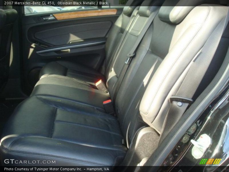 Obsidian Black Metallic / Black 2007 Mercedes-Benz GL 450