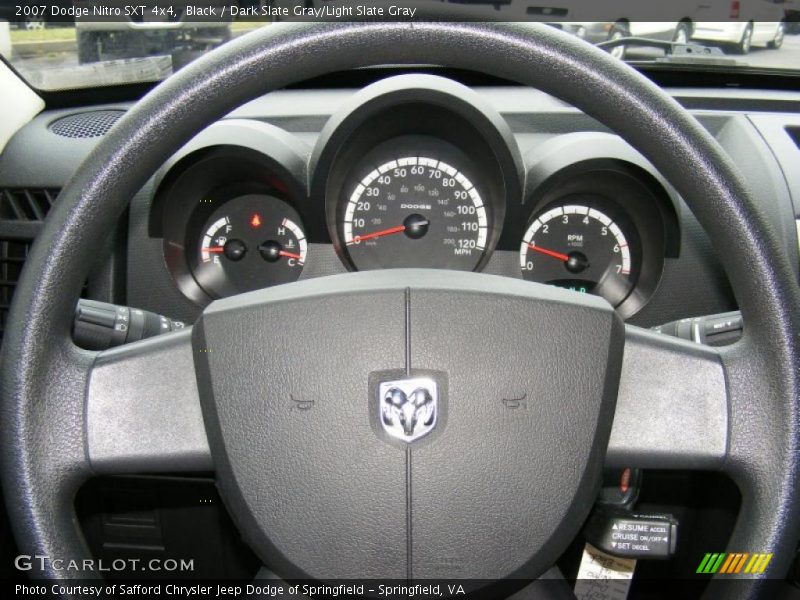 Black / Dark Slate Gray/Light Slate Gray 2007 Dodge Nitro SXT 4x4