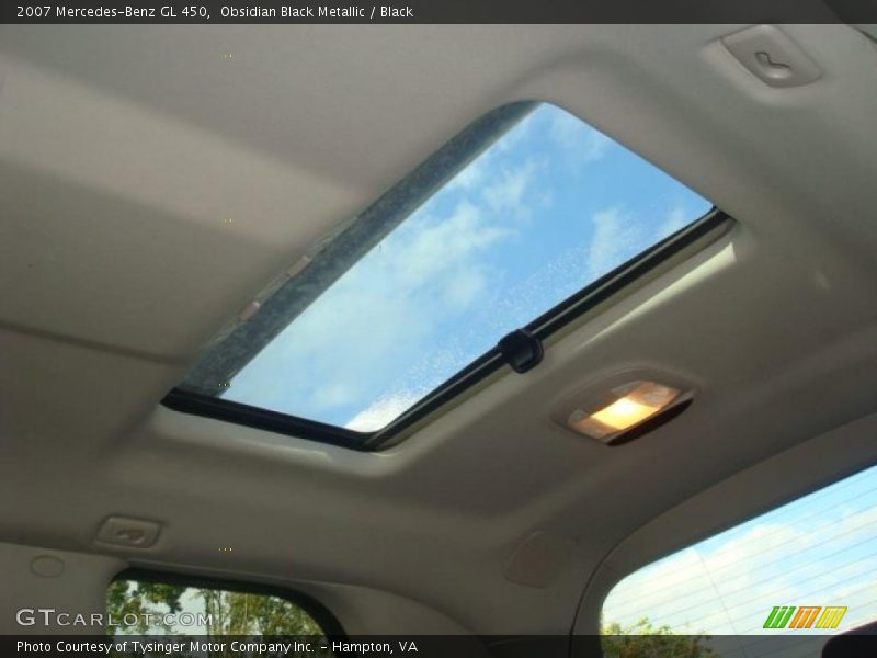 Obsidian Black Metallic / Black 2007 Mercedes-Benz GL 450