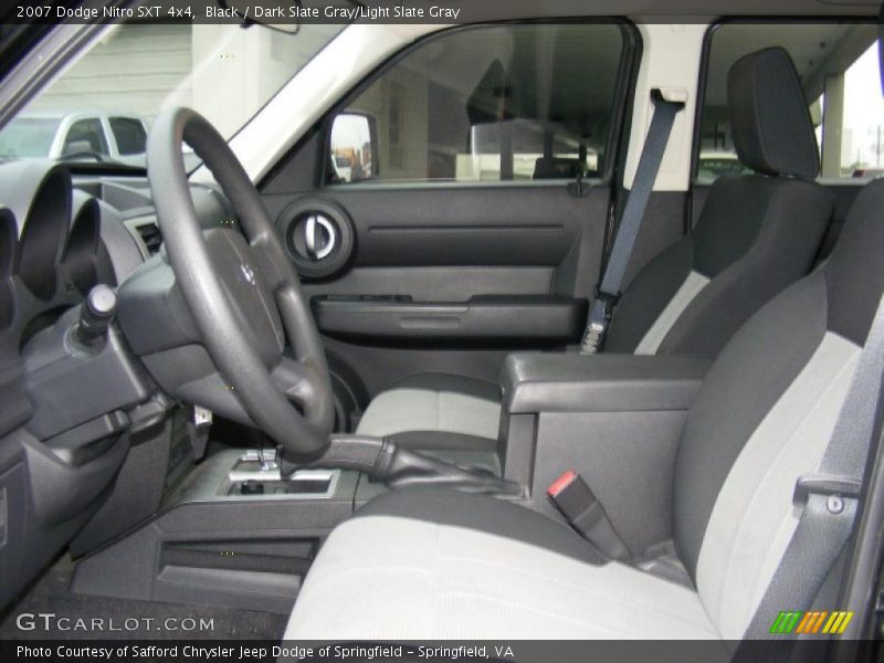 Black / Dark Slate Gray/Light Slate Gray 2007 Dodge Nitro SXT 4x4