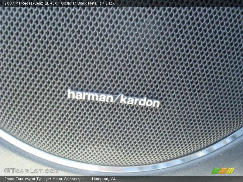 Obsidian Black Metallic / Black 2007 Mercedes-Benz GL 450