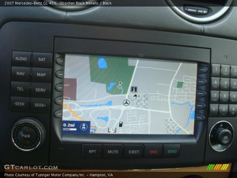 Obsidian Black Metallic / Black 2007 Mercedes-Benz GL 450