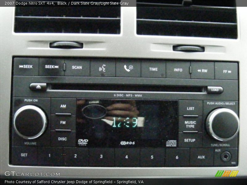 Black / Dark Slate Gray/Light Slate Gray 2007 Dodge Nitro SXT 4x4