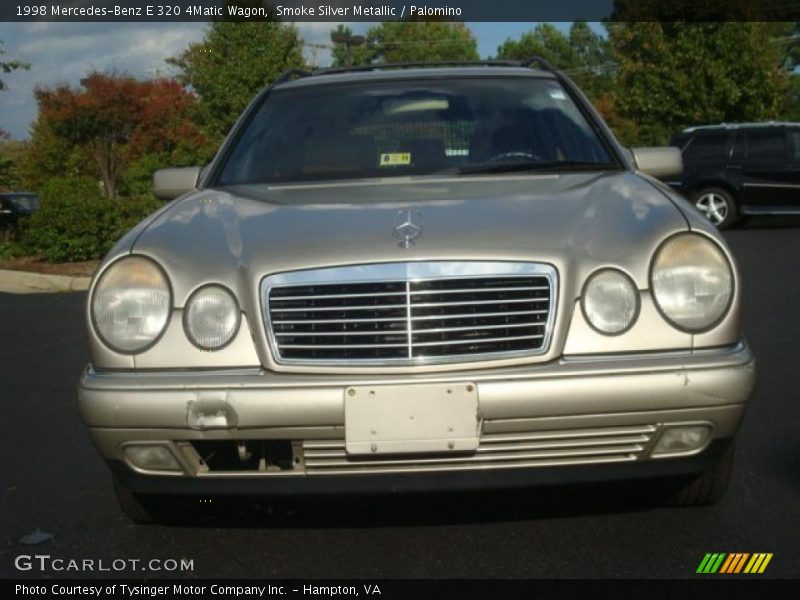 Smoke Silver Metallic / Palomino 1998 Mercedes-Benz E 320 4Matic Wagon