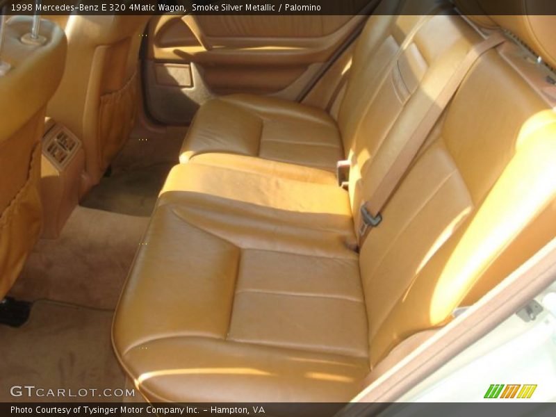 Smoke Silver Metallic / Palomino 1998 Mercedes-Benz E 320 4Matic Wagon