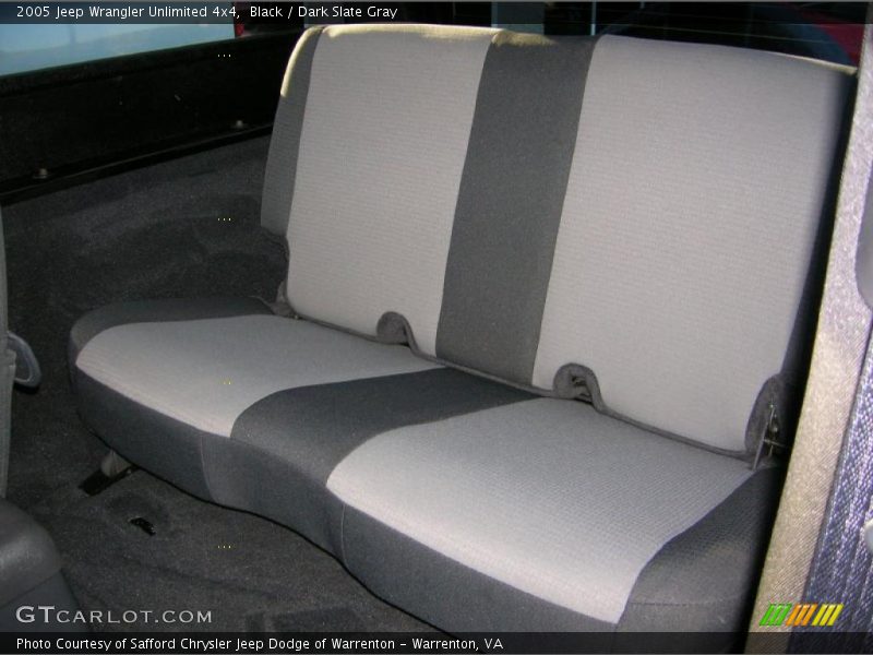 Black / Dark Slate Gray 2005 Jeep Wrangler Unlimited 4x4