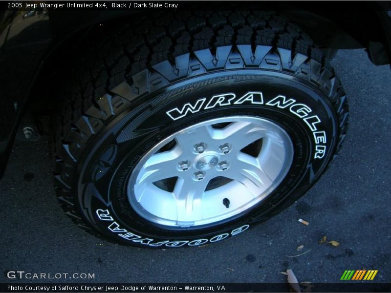 Black / Dark Slate Gray 2005 Jeep Wrangler Unlimited 4x4