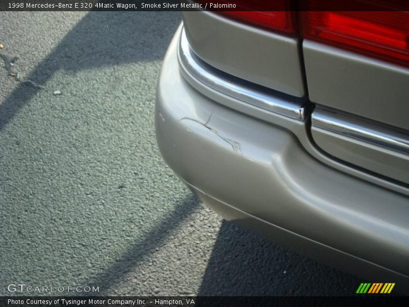 Smoke Silver Metallic / Palomino 1998 Mercedes-Benz E 320 4Matic Wagon