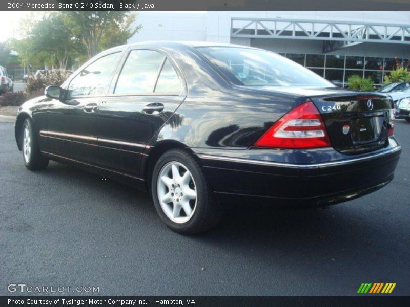 Black / Java 2004 Mercedes-Benz C 240 Sedan